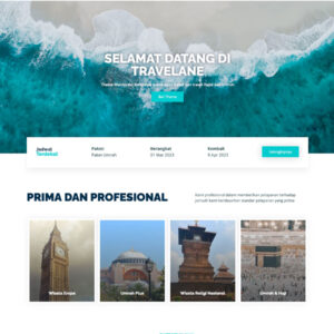 Theme Wordpress Indonesia Travelane by Webane Indonesia